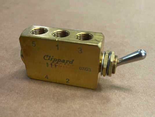 CONTROL VALVE - 5 WAY VACTOR FS DEPOT 47550A-30 CLIPPARD MJTV-5