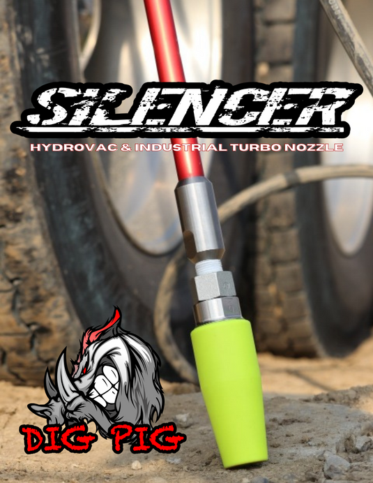 hydroexcavtion turbo nozzle dig pig silencer terry rawn hydrovacnation