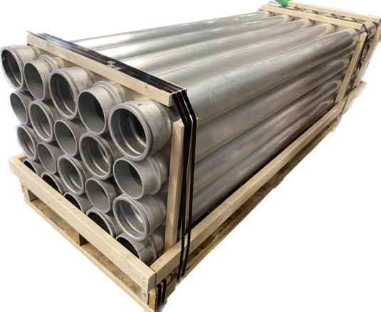 vacuum truck aluminum tubes for guzzler gapvax supersucker fs solutions