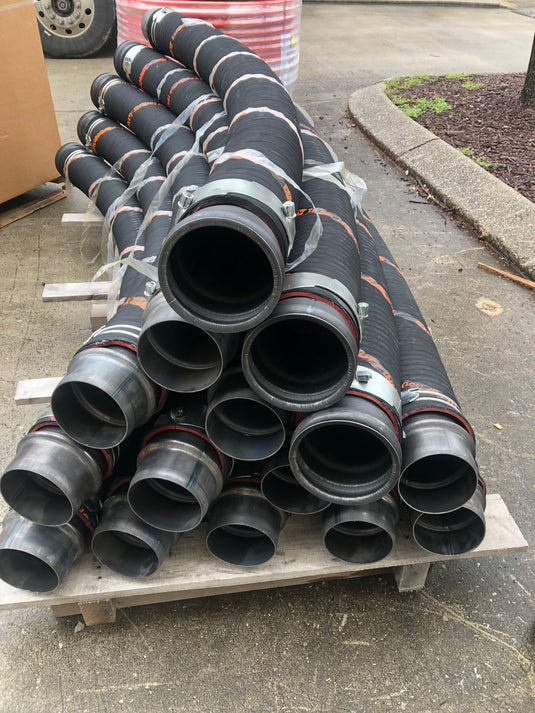 Red Gum Lined Hose, Ringlock Assembly
