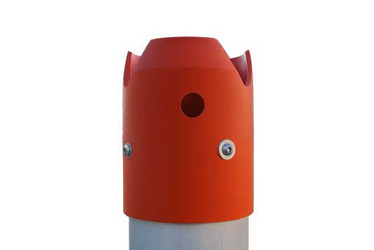 hydrovac tubes for vacuum trucks ringlock male with cuff crown