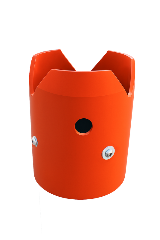 Hydrovac vacuum truck crown for hydroexcavation Dig Tube