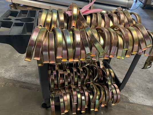 Travis Ring Lock Clamp - Bush Hog / Band Lock / Ringlock- For Hydrovac and Vacuum Trucks