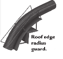 roof edge hose radius industrial roof vacuum