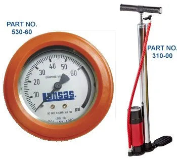 Lansas Hand Pump with Gauge