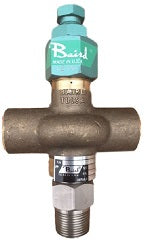 BAIRD RELIEF VALVE 761-7601-MP GREEN TOP VAC-CON VACUUM TRUCK VALVE 662-0202