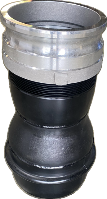 Hydrovac Truck Hose & Fittings - Vacuum Hose Couplings bandlock ringlock camlock