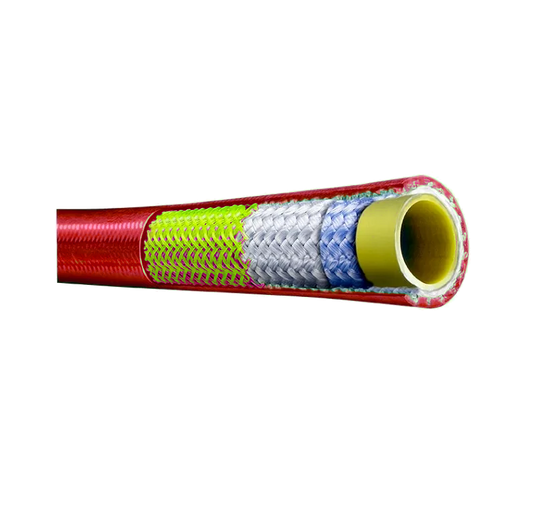 lateral line jetting hose piranha red 5,000 psi LLRD 1/2