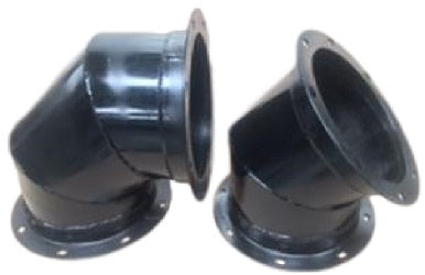 Vacuum Truck, Vac Flange Steel Elbow