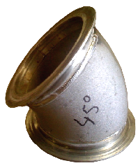 VACUUM TRUCK HOSE FITTING ELBOW ALUMINUM