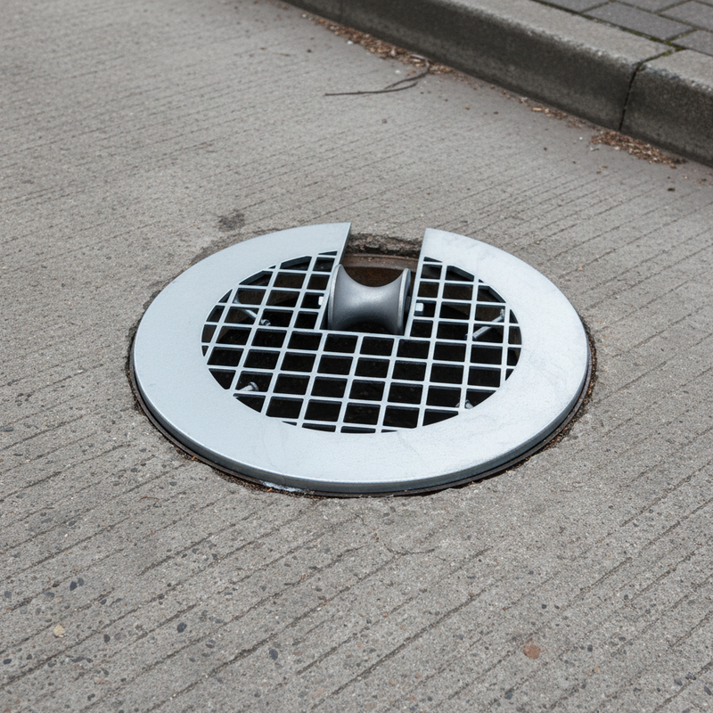 Load image into Gallery viewer, manhole safety roller cover
