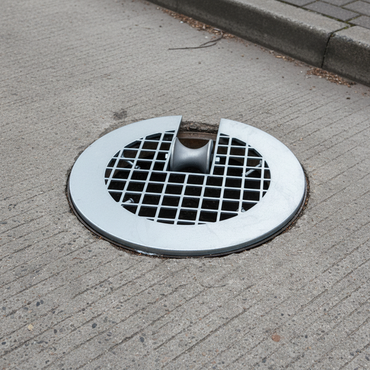 manhole safety roller cover