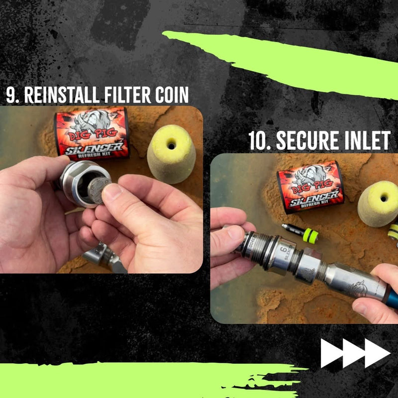 Load image into Gallery viewer, Dig Pig Silencer Refresh Kit Terry Rawn Hydrovac DPNSR Hydrovac nation

