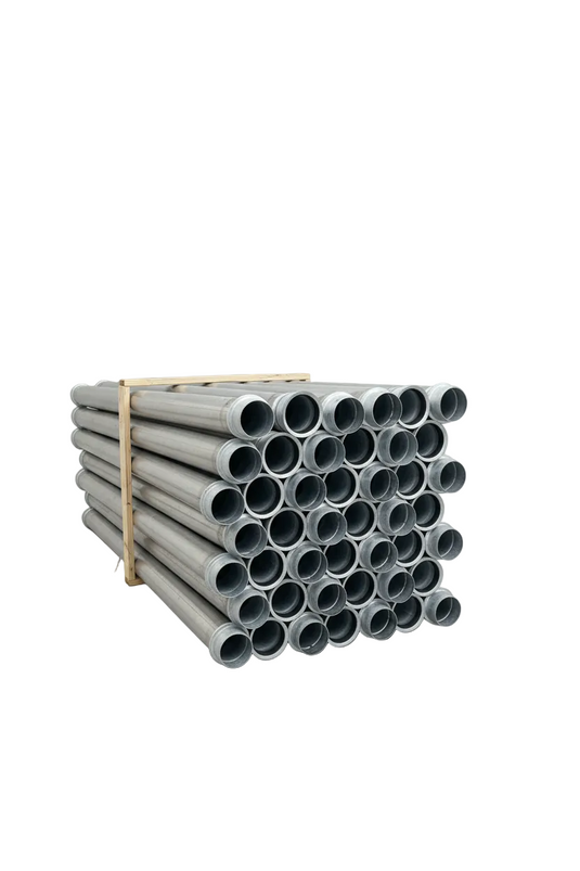 Aluminum Tubes, Steel Press-In Fittings
