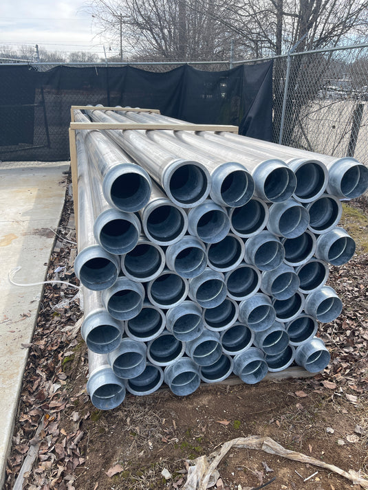 Aluminum Tubes, Steel Press-In Fittings