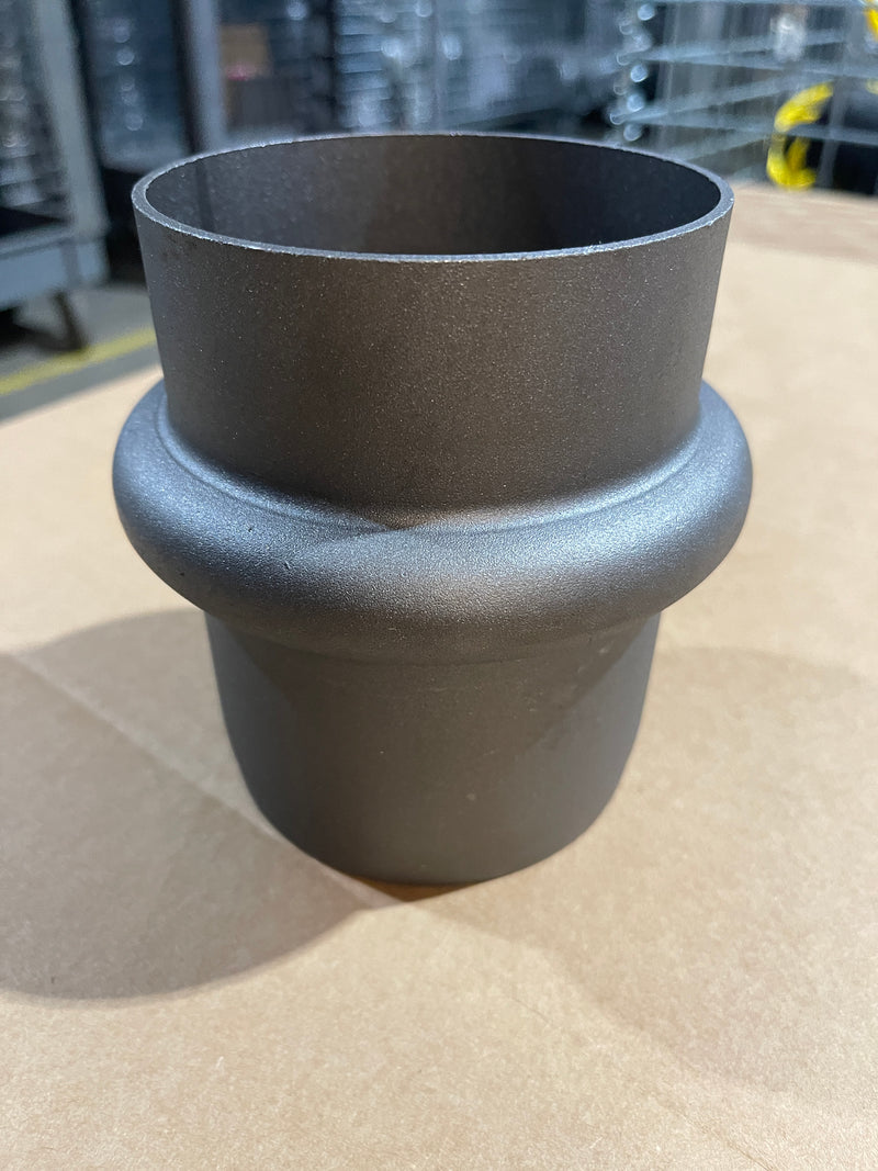 Load image into Gallery viewer, 4" Vacuum Truck Hose fitting weld on ringlock male steel fits Guzzler, Gapvax superproducts vacuum trucks
