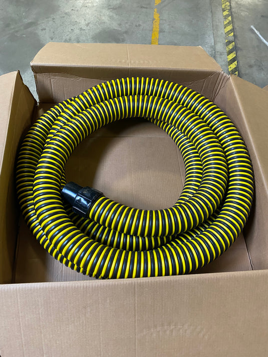 porta toilet hose tiger tail king bee kuriyama septic yellow black cuffs