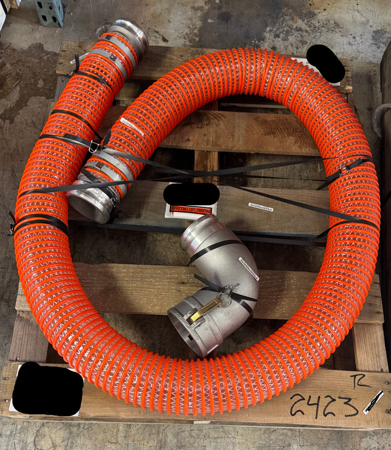 Load image into Gallery viewer, Orange/Clear Suction/Discharge Hose (WST)
