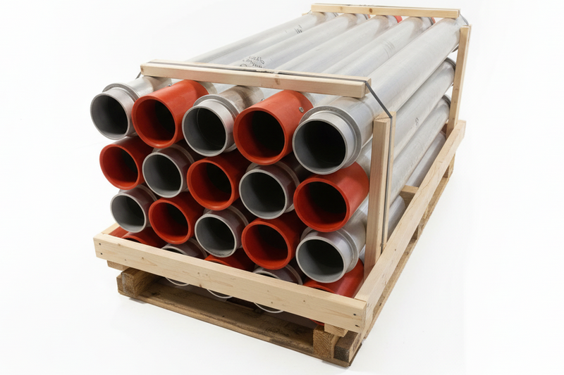 Load image into Gallery viewer, Aluminum Tube with 6" Male Ringlock * 6" HydroVac Cuff (AMY)
