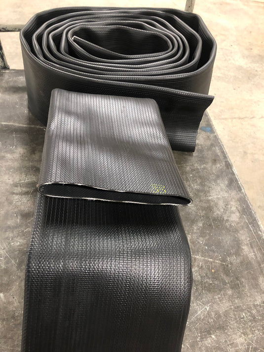 Black layflat hose