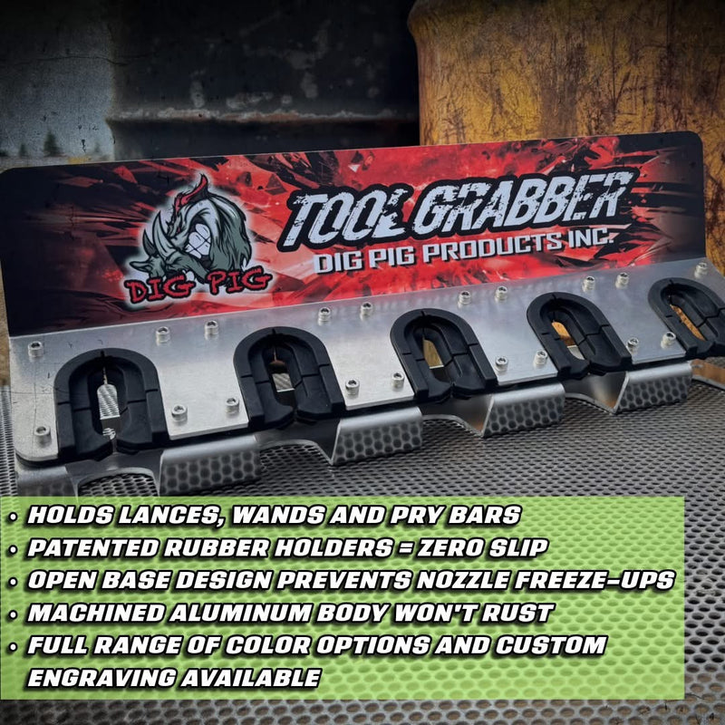 Load image into Gallery viewer, hydrovac parts dig pig tool grabber terry rawn lance holder
