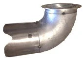 Flat Flange Elbow with Crown