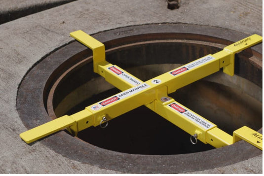 Manhole Safety Cross