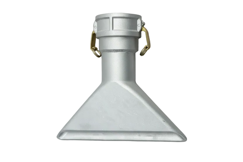 Load image into Gallery viewer, 4" Aluminum duck bill for vacuum truck equipment
