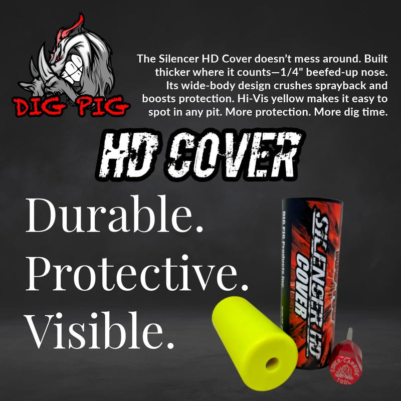 Load image into Gallery viewer, dig pig hydroexcavation nozzle Silencer Cover Heavy Duty DPSC-001 DPSHDC-001 117-967  Terry Rawn
