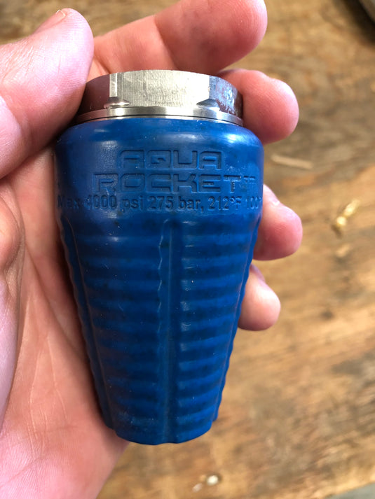22° Hydra-Flex Aqua Rocket PRO 1/4" Industrial Turbo Nozzle