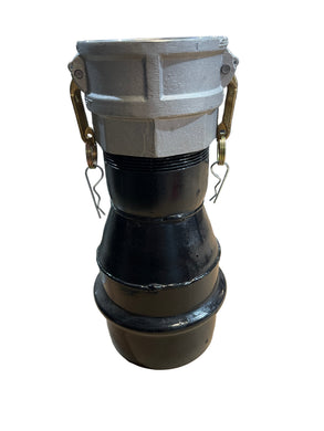 vacuum truck parts, bandlock ringlock reducer to camlock