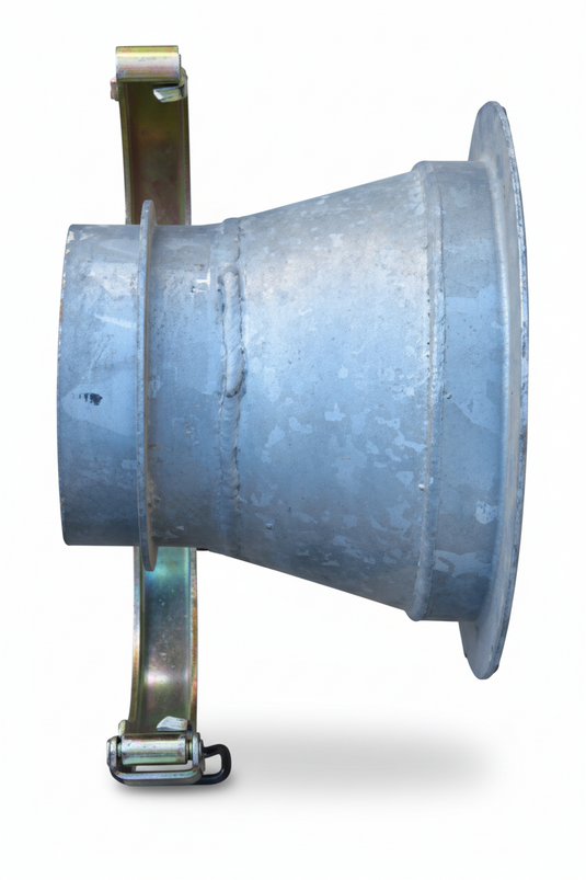 Flat Flange Flex Clamp for Corrugated Hose