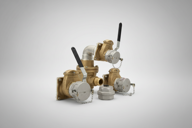 Load image into Gallery viewer, 4-Bolt Brass Lever Valve (Flange * FNPT)
