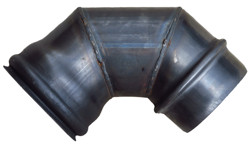 Load image into Gallery viewer, hydrovac vacuum truck hose fitting 90 degree  Bandlock Ringlock Irrigation Fitting
