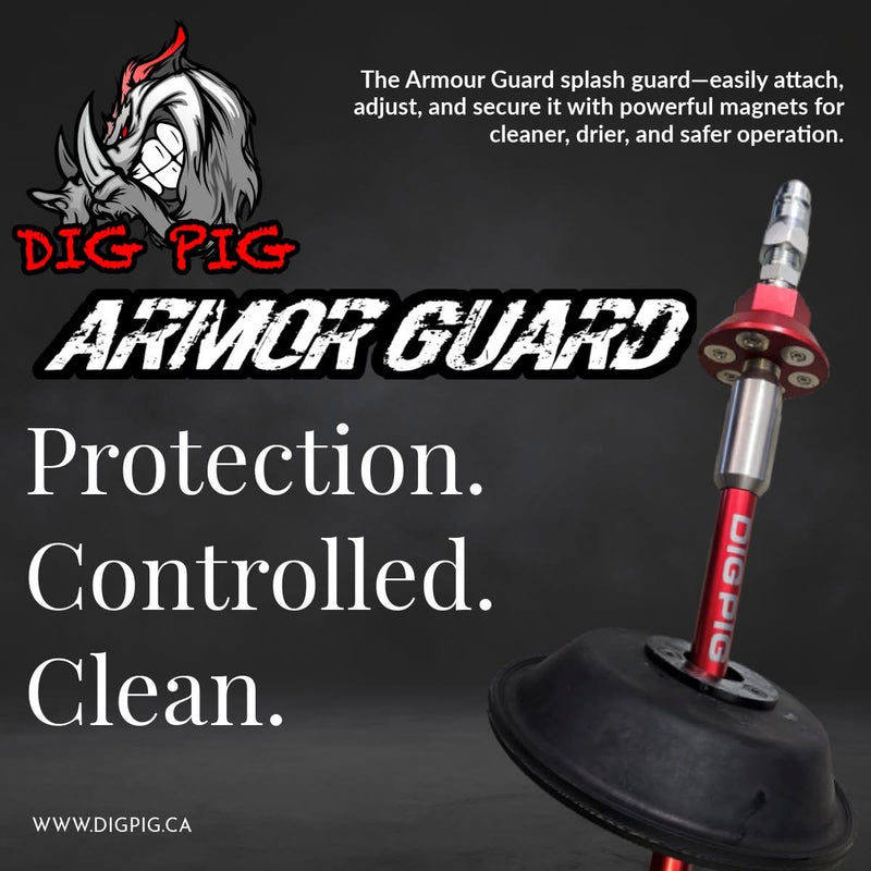Guard Dig Hydroexcavation Safety: Dig Pig Armor Guard Splash Protection – EPASales