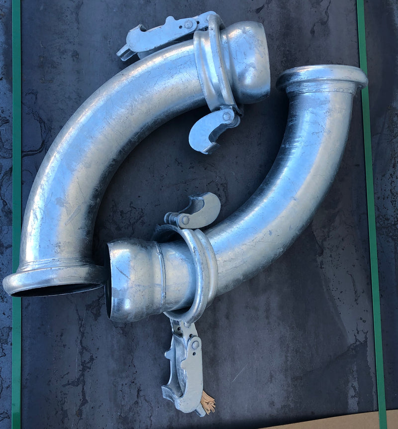 Load image into Gallery viewer, 90-Degree Bauer Type Male Ball* Female Socket Fitting Sewer Bypass
