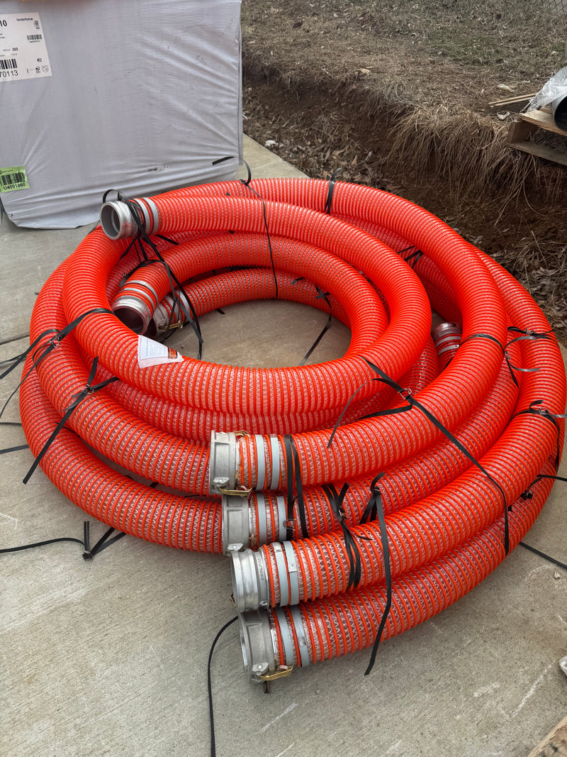 Load image into Gallery viewer, Orange/Clear Suction/Discharge Hose (WST)
