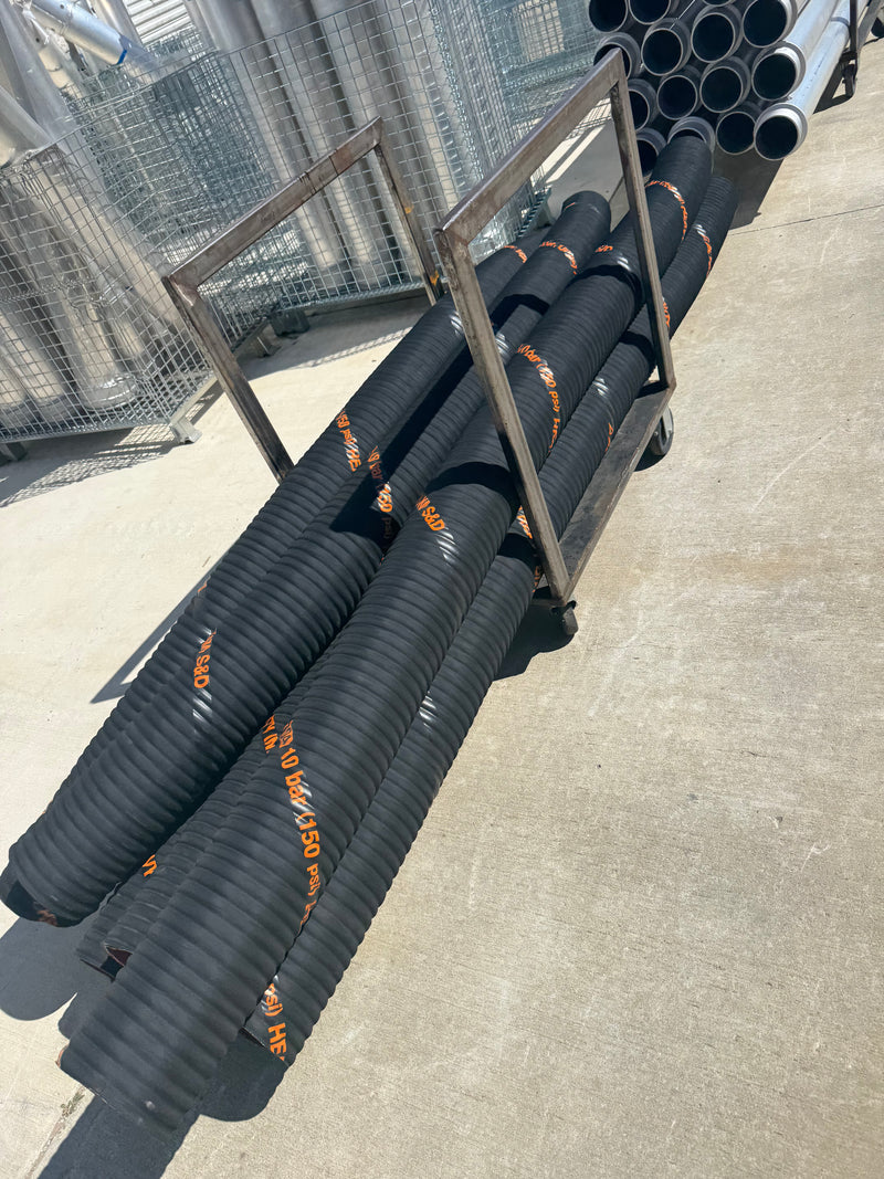 Load image into Gallery viewer, Guzzler hydrovac vacuum truck hose abrasion resistant
