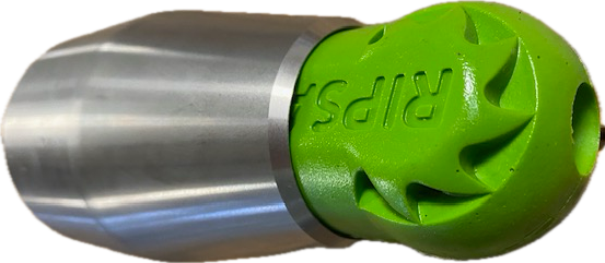Load image into Gallery viewer, Sewer Equipment Jetting Nozzle root dawg texas underground 3007-76 (1&quot; NPT) hydra-flex ripsaw
