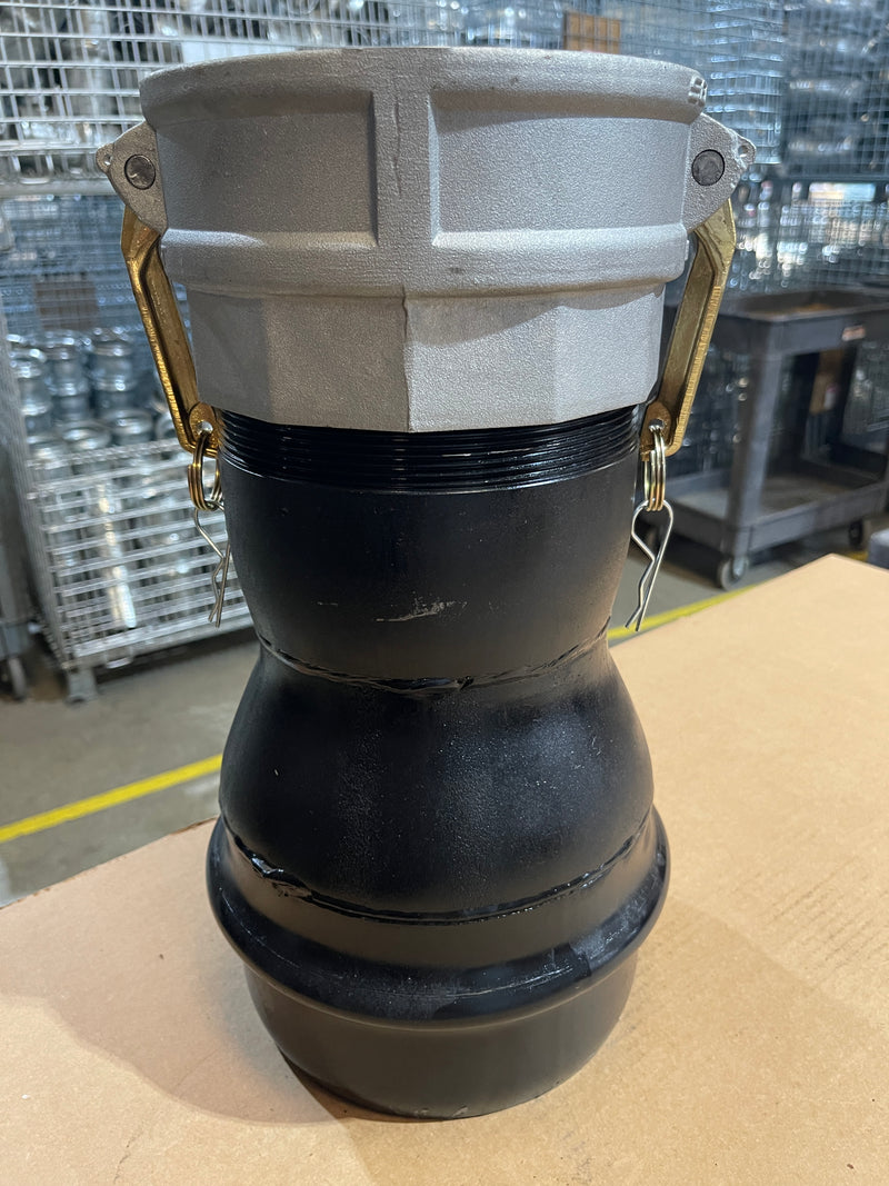 Load image into Gallery viewer, vacuum truck parts, bandlock ringlock reducer to camlock
