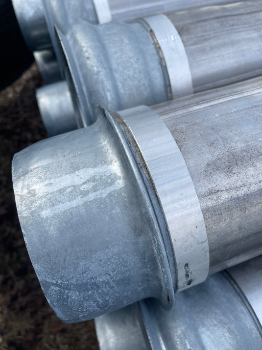 Aluminum Tube, Steel Press-in Fittings