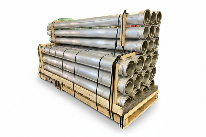 Load image into Gallery viewer, 6” Aluminum Tube with Male Ringlock * Female Ringlock (AMF)
