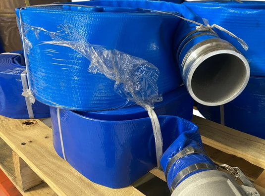 Layflat Discharge Assemblies