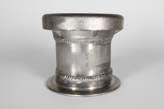 Female Bauer * Jet Vac Flange Adapter Weldment