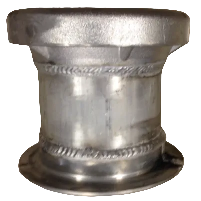 Female Bauer * Jet Vac Flange Adapter Weldment