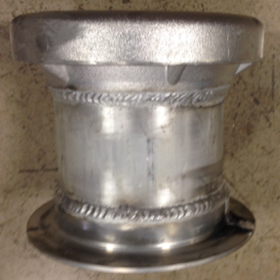 Load image into Gallery viewer, Female Bauer * Jet Vac Flange Adapter Weldment
