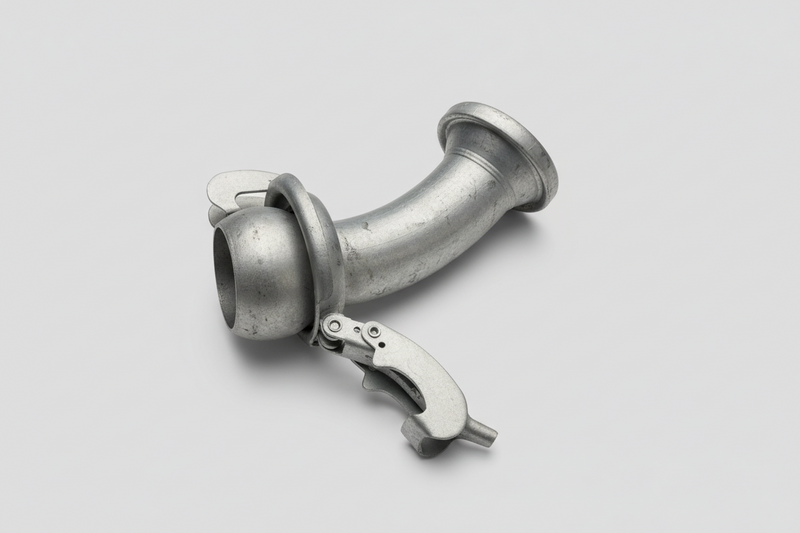 Load image into Gallery viewer, 45-Degree Male Ball* Female Bauer Type, Steel
