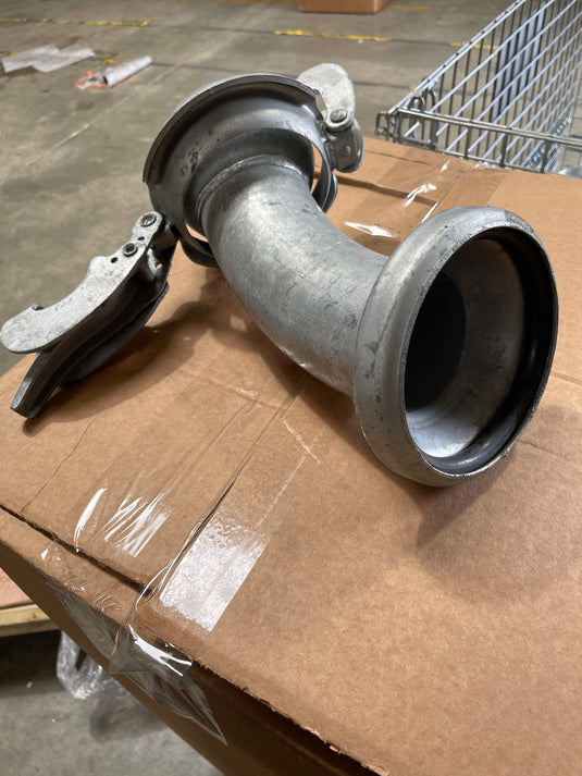 Bauer hose fitting 45 degree pump bypass