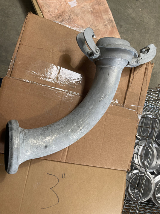 90-Degree Bauer Type Male Ball* Female Socket Fitting Sewer Bypass