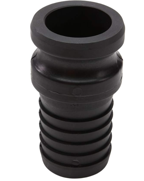 Load image into Gallery viewer, Part E; Black Poly; Male Camlock * Hose Shank Hose Fitting
